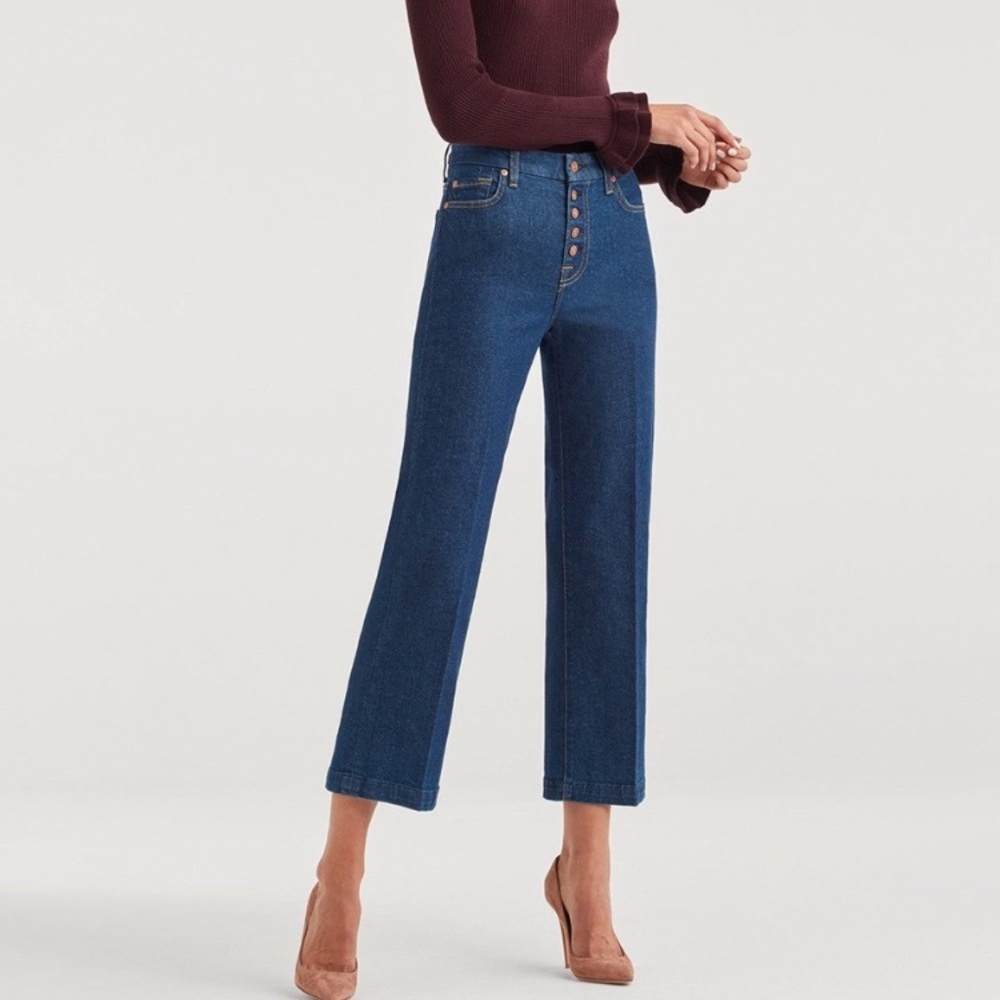 7 For All Mankind Cropped Alexa Trouser
